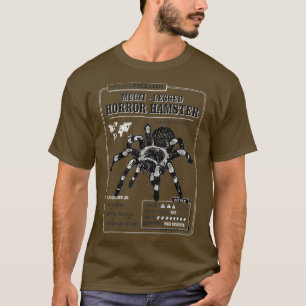 Multi-Legged Horror Hamster Funny Tarantula T-shirt