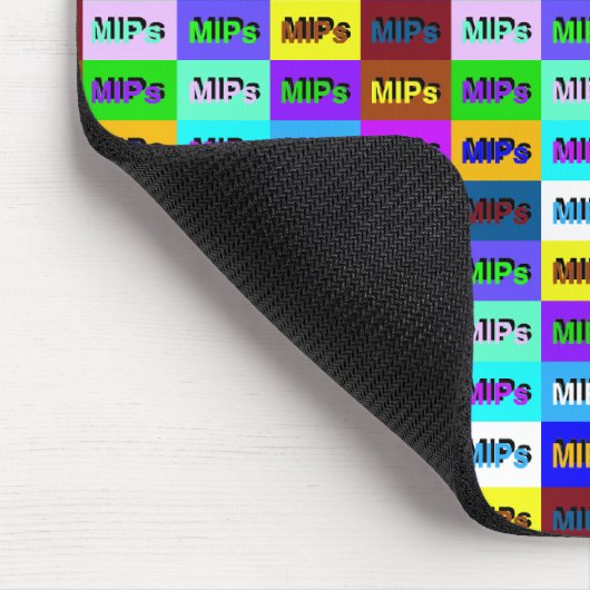 multi mini mips logo mousepad muismat (Hoek)
