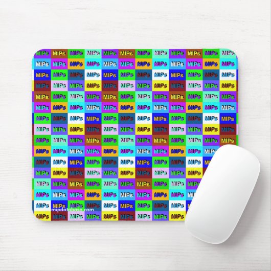 multi mini mips logo mousepad muismat (Met muis)