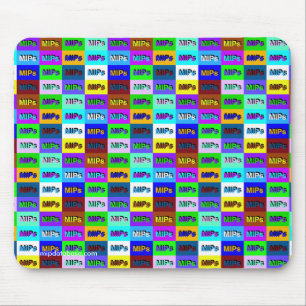 multi mini mips logo mousepad muismat