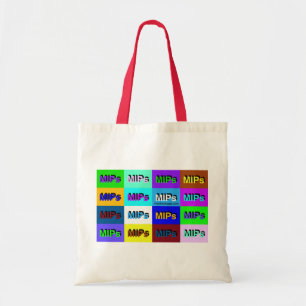 multi-mips logo canvas tas