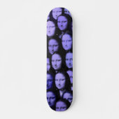 Multi-Mona in Blauw Skateboard (Voorkant)