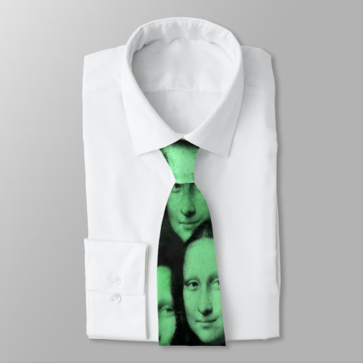 Multi-Mona in Groen Stropdas (Gebonden)