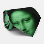 Multi-Mona in Groen Stropdas (Opgerold)