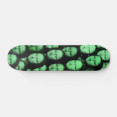 Multi-Mona in het Groen Persoonlijk Skateboard (Horizontaal)
