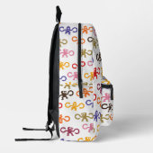 Multi-Monkey Business Backpack Bag Bedrukte Rugzak (Links)