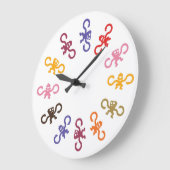 Multi-Monkey Business Clock Grote Klok (Hoek)