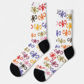 Multi-Monkey Business Socks Sokken (Links)