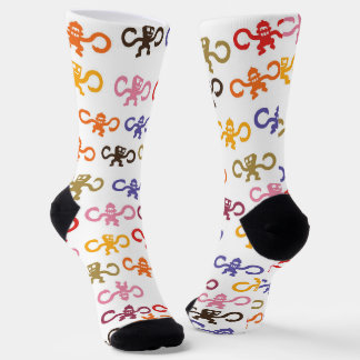Multi-Monkey Business Socks Sokken