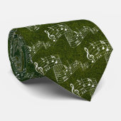 MULTI-MUZIEKNOTEN - STROPDAS (Opgerold)