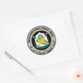 Multi National Force - Irak Rechthoekige Sticker (Envelop)