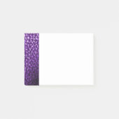 Multi Paarse Faux leder Post-it® notes (Voorkant)