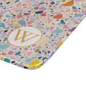 Multi Pastel Terrazzo Snijplank (Hoek)