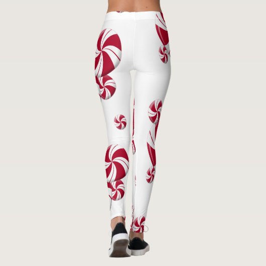 Multi pepermunt leggings (Achterkant)