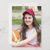 Multi Photo 2025 Rood Wit Afstuderen Kaart (Achterkant)