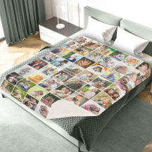 Multi Photo 48 Afbeelding Grid Collage White