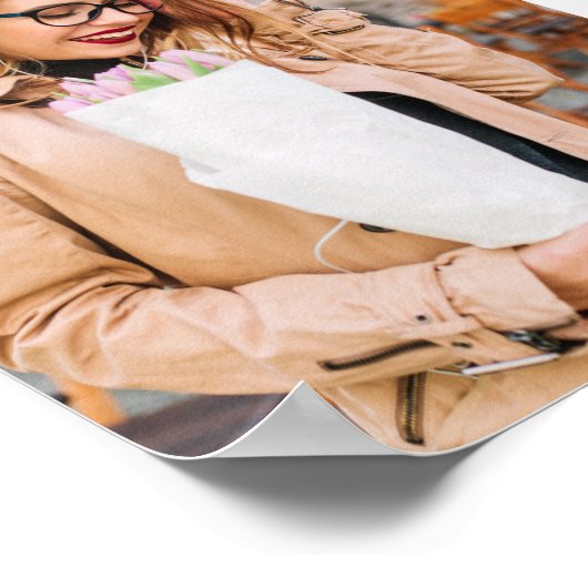 Multi Photo Afstuderen Keepsake Poster (Hoek)