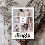 Multi Photo Baby zwangerschapsaankondiging Feestdagenkaart<br><div class="desc">Vier je eerste kerst als een verloofd stel met onze 6 foto's Elegante eerste kerst verloofde vakantie Kaart. Dit verfijnde ontwerp biedt ruimte voor zes van uw favoriete verloving foto's, prachtig ingericht om uw liefdesverhaal te vertellen. De elegante lay-out, gecombineerd met verfijnde typografie en delicate vakantieaccenten, creëer heeft een tijdloze...</div>