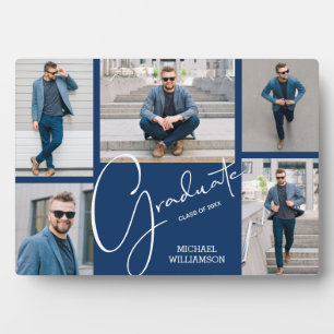 Multi Photo Blue Afstuderen Keepomwille Fotoplaat