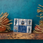 Multi Photo Blue Afstuderen Keepomwille Fotoplaat (Zijkant)