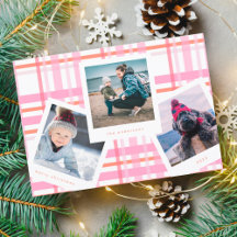 Multi Photo Booth-Lijst | Kerst van de Gingham Mer
