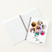 Multi Photo Collage BEE U Persoonlijke naam Notitieboek (Binnen)