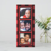 Multi-Photo Collage Buffalo met kerstmis (Staand voorkant)