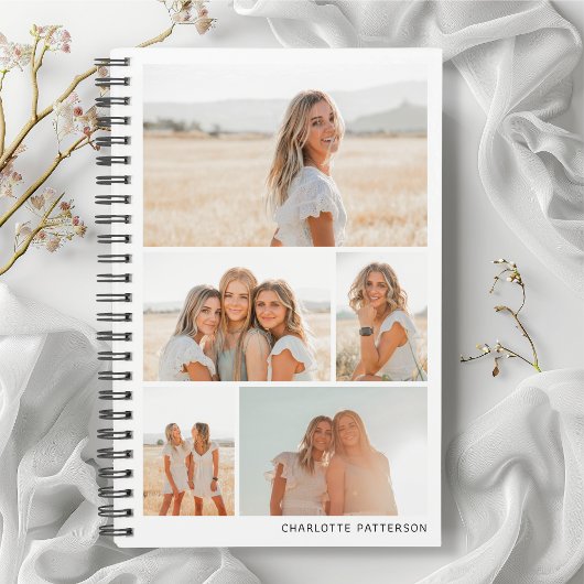 Multi Photo Collage Creëer uw eigen gepersonalisee Planner