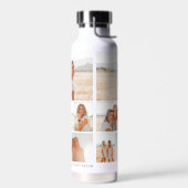 Multi Photo Collage Creëer uw eigen gepersonalisee Waterfles (Links)