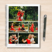 Multi Photo Collage Creëer voor uw eigen gezin Planner