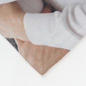 Multi Photo Collage Eenvoudige Minimalistische Gee Fleece Deken (Hoek)