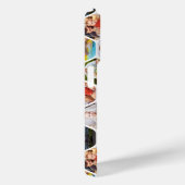 Multi Photo Collage Simple Moderne Hexagon Pattern Case-Mate iPhone Case (Achterkant / Rechts)