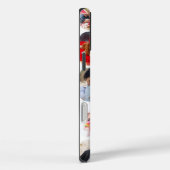 Multi Photo Collage Simple Moderne Hexagon Pattern Case-Mate iPhone Case (Achterkant / Rechts)