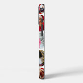 Multi Photo Collage Simple Moderne Hexagon Pattern Case-Mate iPhone Case (Achterkant / Links)