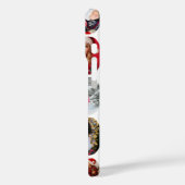 Multi Photo Collage Simple Moderne Hexagon Pattern Case-Mate iPhone Case (Achterkant / Links)