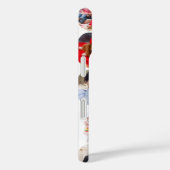 Multi Photo Collage Simple Moderne Hexagon Pattern Case-Mate iPhone Case (Achterkant / Rechts)