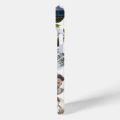 Multi Photo Collage Simple Moderne Hexagon Pattern Case-Mate iPhone Case (Achterkant / Links)