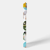 Multi Photo Collage Simple Moderne Hexagon Pattern Case-Mate iPhone Case (Achterkant / Rechts)