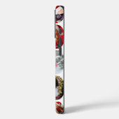 Multi Photo Collage Simple Moderne Hexagon Pattern Case-Mate iPhone Case (Achterkant / Links)