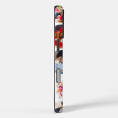 Multi Photo Collage Simple Moderne Hexagon Pattern Case-Mate iPhone Case (Achterkant / Rechts)