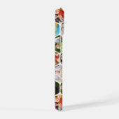 Multi Photo Collage Simple Moderne Hexagon Pattern iPhone 15 Case (Rechterkant)