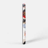 Multi Photo Collage Simple Moderne Hexagon Pattern Samsung Galaxy Hoesje (Rechterkant)