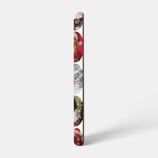 Multi Photo Collage Simple Moderne Hexagon Pattern Samsung Galaxy Hoesje (Linkerkant)