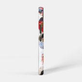 Multi Photo Collage Simple Moderne Hexagon Pattern Samsung Galaxy Hoesje (Rechterkant)