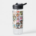 Multi Photo Collage Simple Moderne Hexagon Pattern Waterfles<br><div class="desc">Multi Fotocollage Eenvoudige Moderne Hexagon Honingraat Patroon Gepersonaliseerde Waterfles beschikt over een fotocollage van uw favoriete foto's in een zeshoekige vorm. Perfect voor cadeaus voor verjaardag, kerst, Moederdag, Vaderdag, grootouders, broer, zus, beste vriend en meer. FOTO TIP: centreer je foto's voordat je ze uploadt naar Zazzle. Ontworpen door ©Evco Studio...</div>