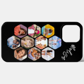 Multi Photo Collage Simple Moderne Personalized Case-Mate iPhone Case (Achterkant (horizontaal))