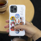 Multi Photo Collage Simple Moderne Personalized Case-Mate iPhone Case