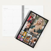 Multi Photo Collage Simple Moderne Personalized Planner (Display)
