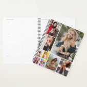 Multi Photo Collage Simple Moderne Personalized Planner (Display)