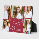 Multi Photo Crimson Afstuderen Keepomwille Fotoplaat (Zijkant)